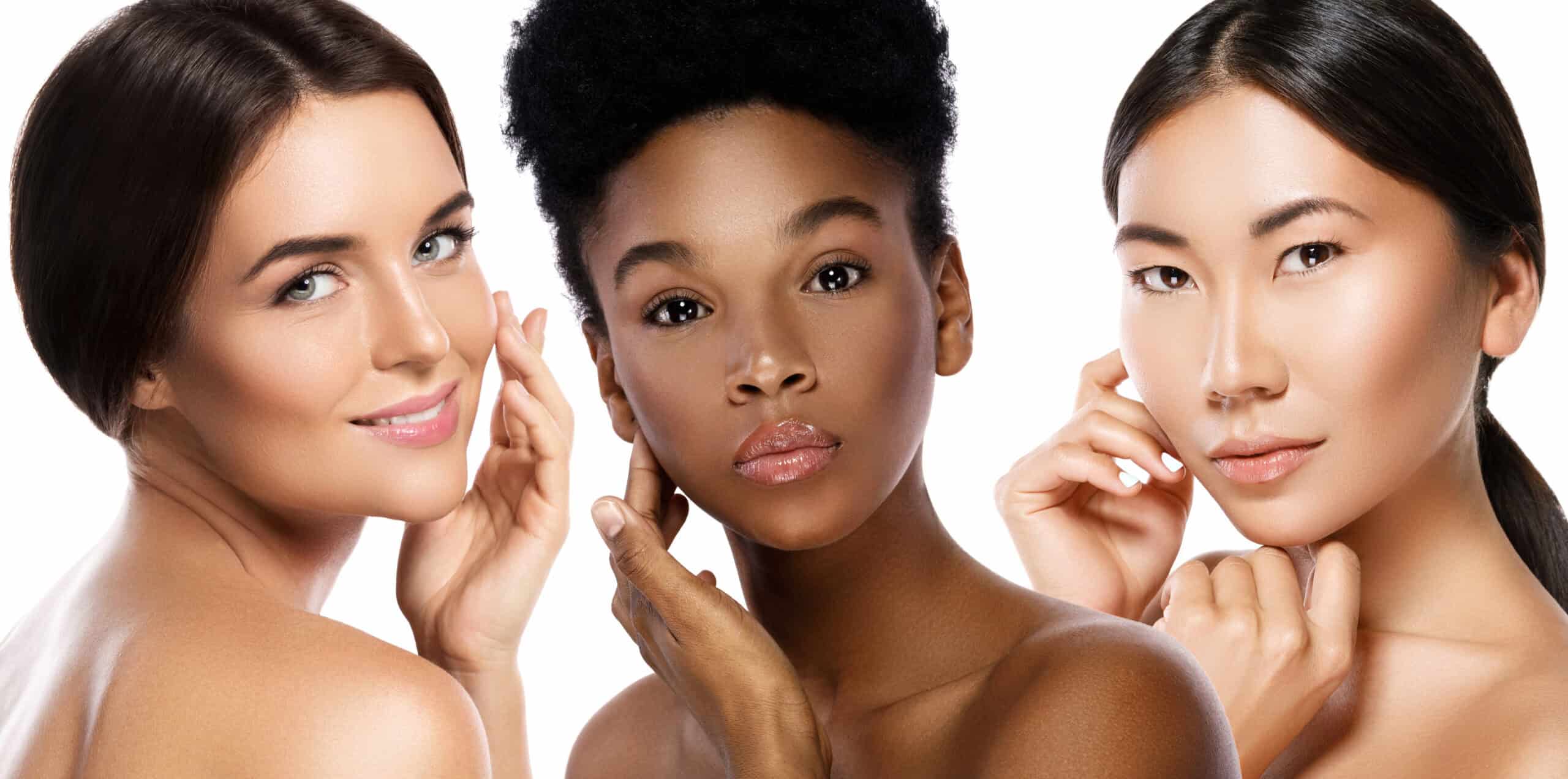 AHA and BHA skincare products